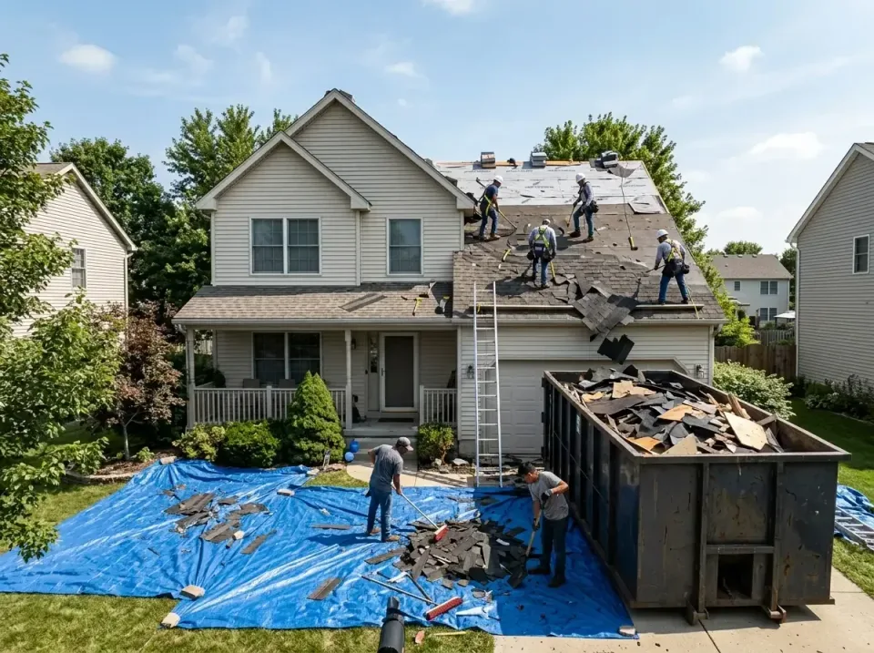 roof-replacement-debris-remova-004 — frequently asked questions, Cheapest Dumpster Rentals in Naval Academy, MD
